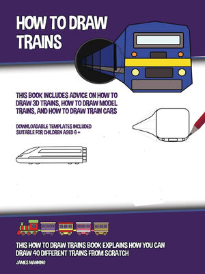 cover image of How to Draw Trains